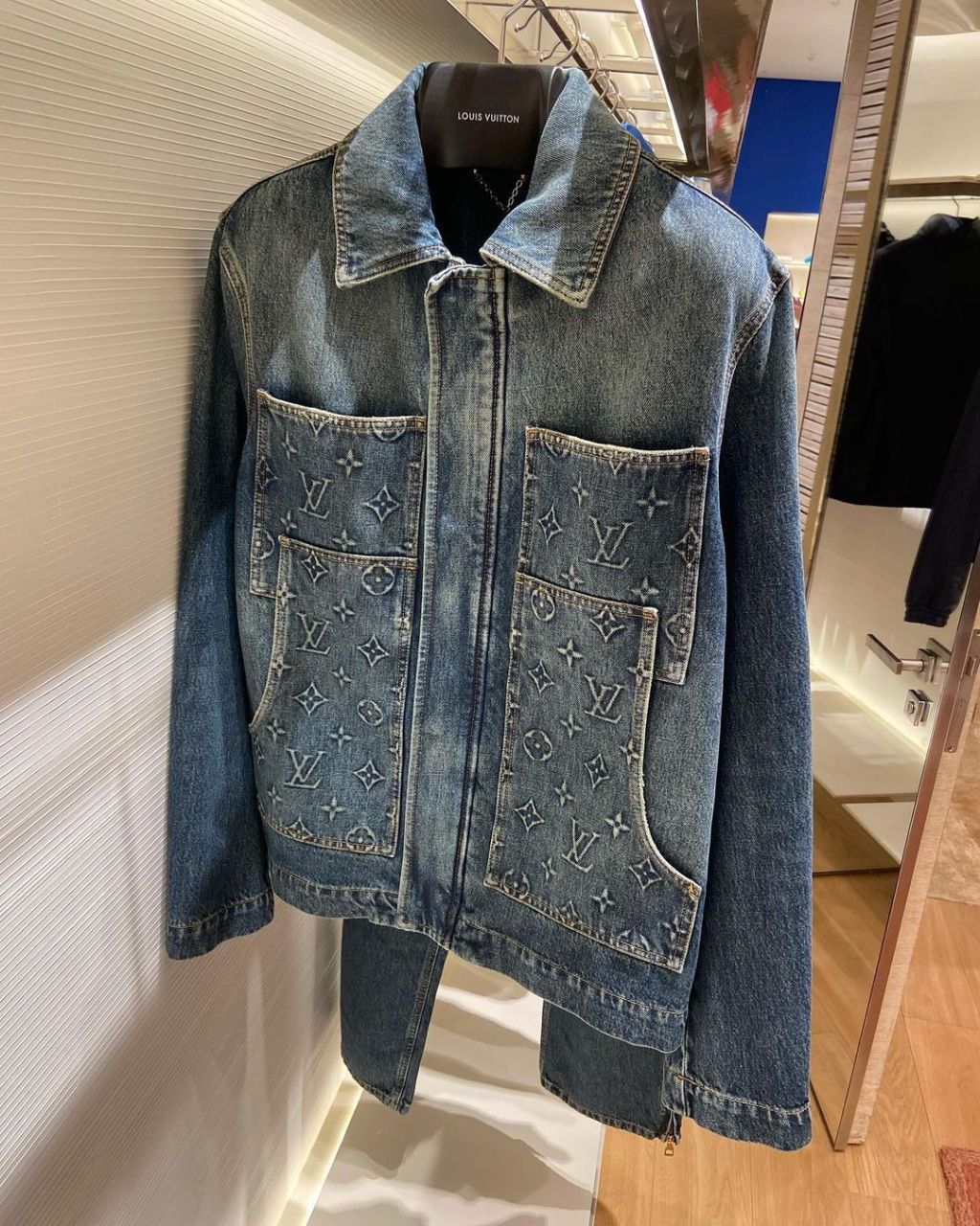 Giacca Denim Louis Vuitton